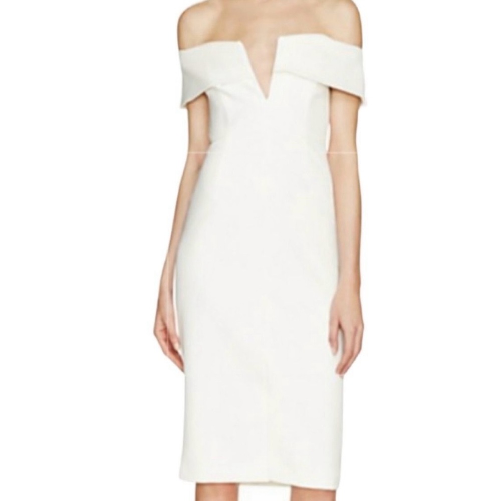 Bardot Ivory Satin Blouse